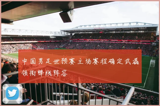 中国男足世预赛主场赛程确定武磊领衔锋线阵容